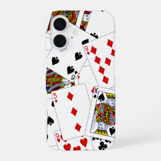 Funda para iPhone 16 de Cartas de Poker
