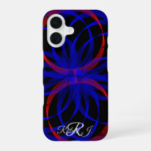 Funda para iPhone 16 de color doble arándano geomé