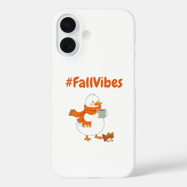 Funda para iPhone 16 de Fall Vibes (Reverso )