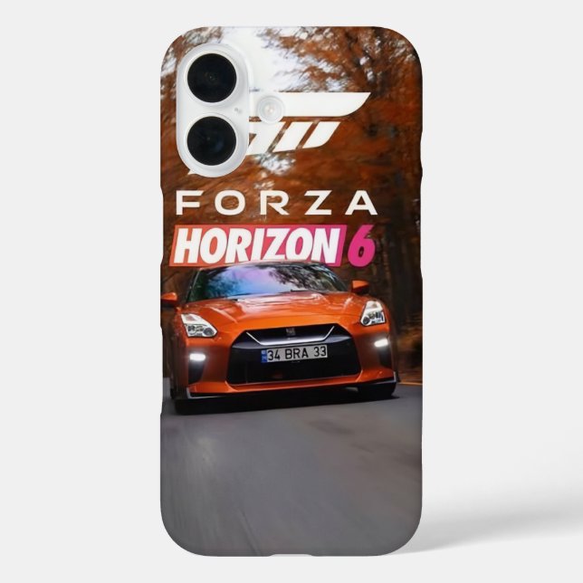 Funda para iPhone 16 de Forza Horizon 6 (Reverso )