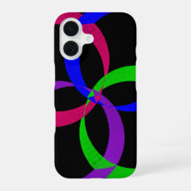 Funda para iPhone 16 de Intercambio Geométrico Mul