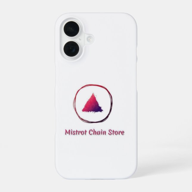 Funda para Iphone 16 de la cadena Mistrot (Reverso )