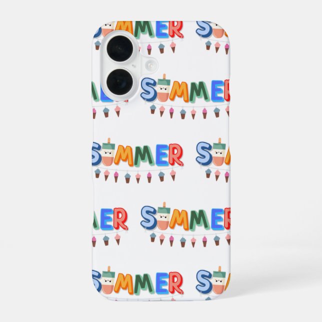 Funda Para iPhone 16 decoración (Reverso )