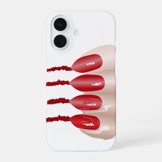 Funda Para iPhone 16 Dedo de vampiro (Reverso )