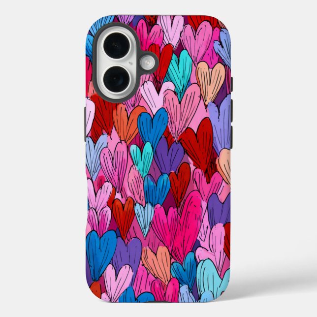 Funda para iPhone 16 del Día de San Valentín | Rom (Reverso )