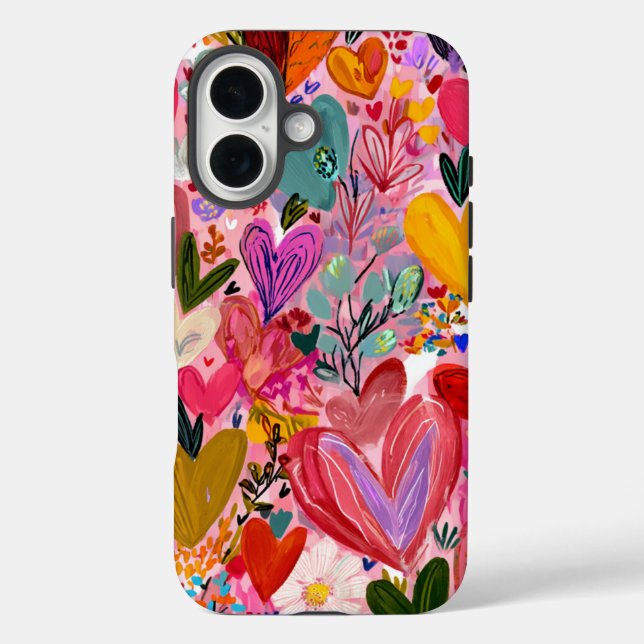Funda para iPhone 16 del Día de San Valentín | Rom (Reverso )