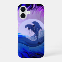 Delfines en la luna