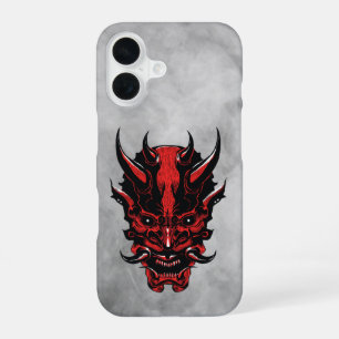 Funda Para iPhone 16 Demonio de Cuerno Rojo