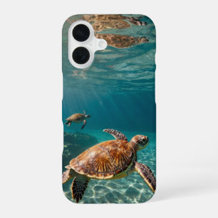 Funda Para iPhone 16 Desfile de tortugas