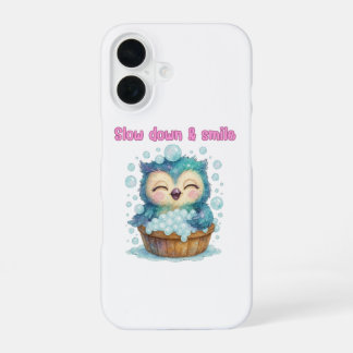 Funda Para iPhone 16 Despacio y sonrisa - Vibes positivas
