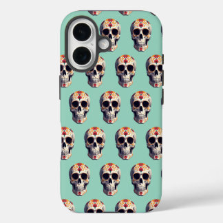 Funda Para iPhone 16 Día de la Calavera Muerta 2