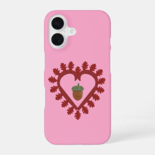Funda Para iPhone 16 Día de San Valentín Amor Corazón Bellota