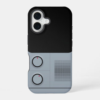 Funda Para iPhone 16 Dial de Radio Minimalista