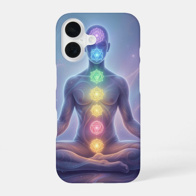 Funda Para iPhone 16 Die 7 Chakren´2 (Reverso )