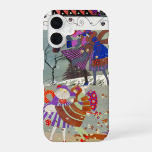 FUNDA PARA iPhone 16 DISEÑADOR DE VESTUARIO DE MODA DE INVIERNO Y OTOÑO