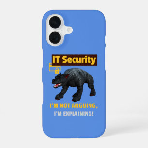 Funda Para iPhone 16 Diseño de humor tecnológico divertido que explica