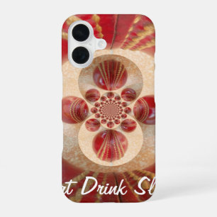Funda Para iPhone 16 Diseño de impresión de arte abstracto de pelotas d