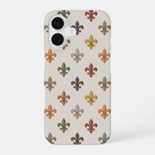 Funda Para iPhone 16 Diseño de lirio de luz de tierras arboladas