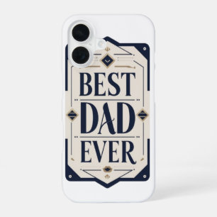 Funda Para iPhone 16 Diseño Imprimible Elegante para el Día del Padre