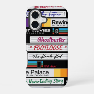 Funda Para iPhone 16 Diseño Retro de Película en VHS