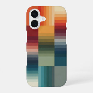 Funda Para iPhone 16 Diseño Retro Modular