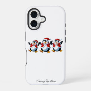 Funda Para iPhone 16 Divertido Humor Divertido Moderno Navidades Felice