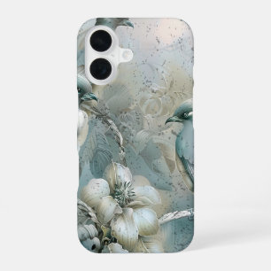 Funda Para iPhone 16 Divertidos Animales Aves Safari Pastel Cute