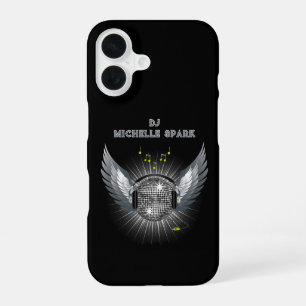 Funda Para iPhone 16 DJ Disco Ball Wings