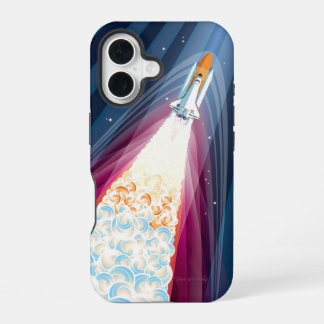 Funda Para iPhone 16 Doble Impulsado (Lanzamiento del Transbordador Esp