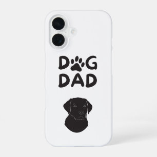Funda Para iPhone 16  Dog Dad T-shirt   Funny Pet Lovers Tee 