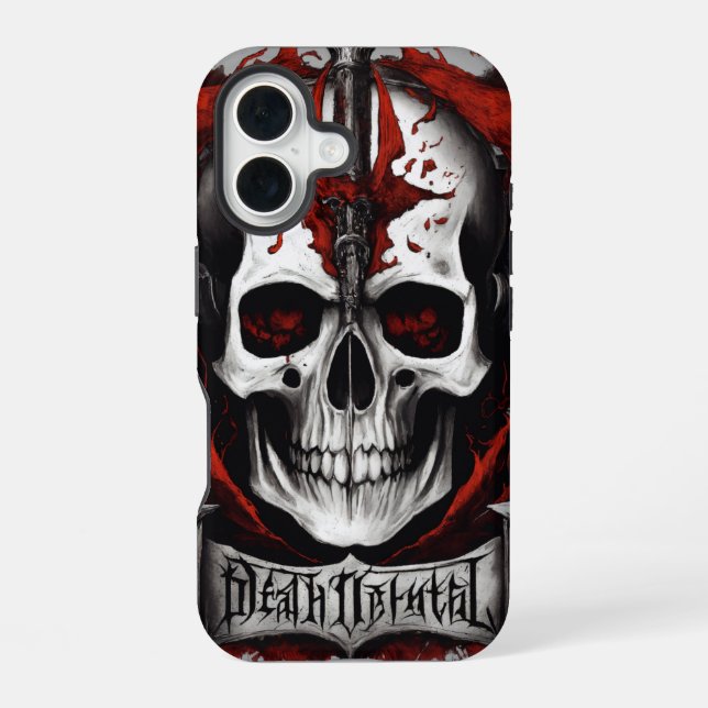 Funda Para iPhone 16 Dominio Oscuro (Reverso )