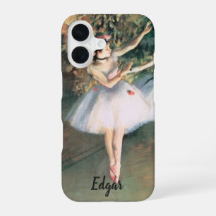 Funda Para iPhone 16 Dos bailarinas en un escenario de Edgar Degas, Art