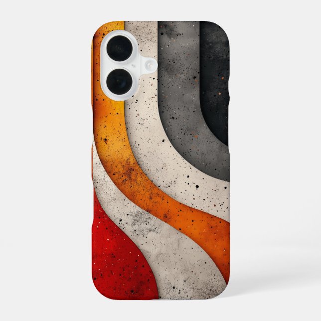 Funda Para iPhone 16 Dos corrientes - Estuche para teléfono (Reverso )