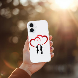 Funda para iPhone 16 Dos en Amor