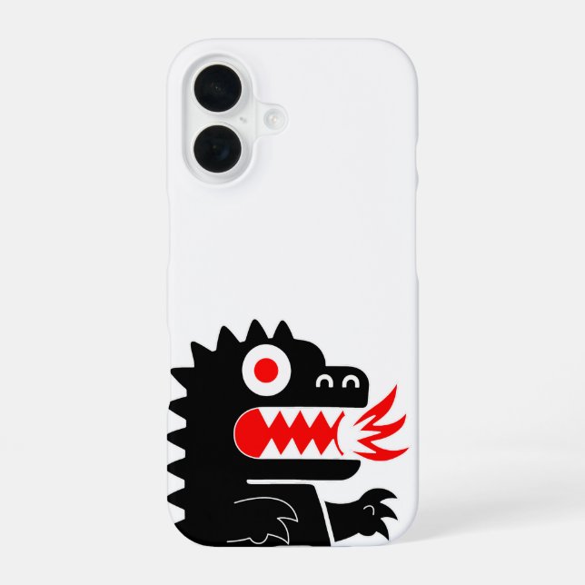 Funda Para iPhone 16 Drachen Hülle (Reverso )