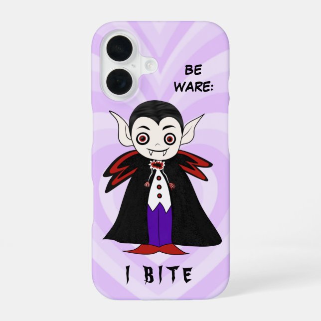 Funda Para iPhone 16 Drácula (Reverso )