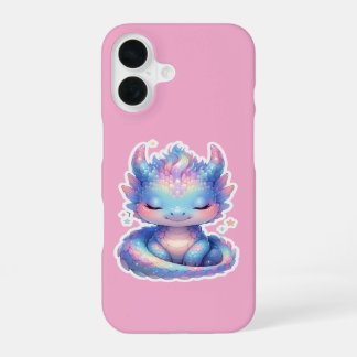 Funda Para iPhone 16 Dragón Bebé Pastel Adorable
