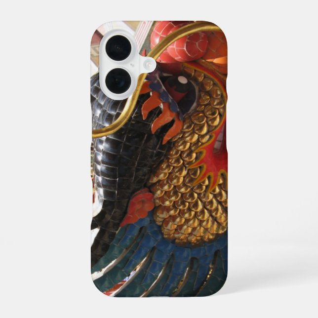 Funda Para iPhone 16 Dragón Chino (Reverso )