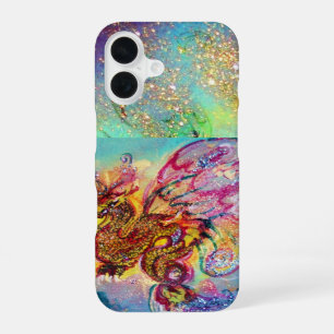 Funda Para iPhone 16 DRAGÓN DEL MAR Fantasía Azul
