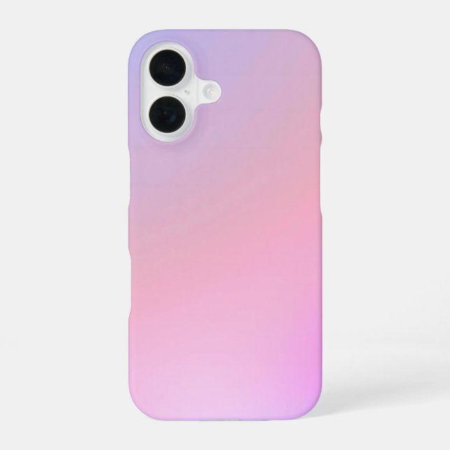 Funda Para iPhone 16 Dreamy Cotton Candy Pastel Gradient (Reverso )