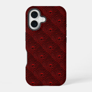 Funda Para iPhone 16 Drogas de agua en Crimson Metalizado