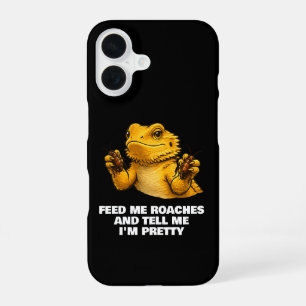 Funda Para iPhone 16 Dueño de dragón barbudo divertido Reptil Dueño de 