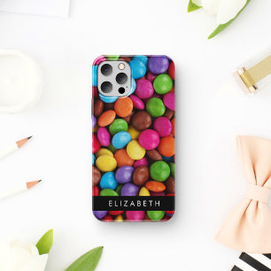 Funda Para iPhone 16 Dulces Coloridos, Botones de Caramelo, Dulces, Tu 