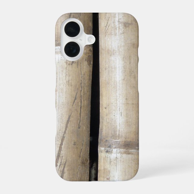 Funda Para iPhone 16 dúo de bambú (Reverso )