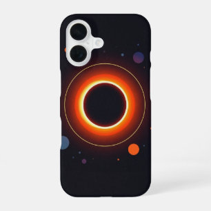 Funda Para iPhone 16 Eclipse Solar Retro