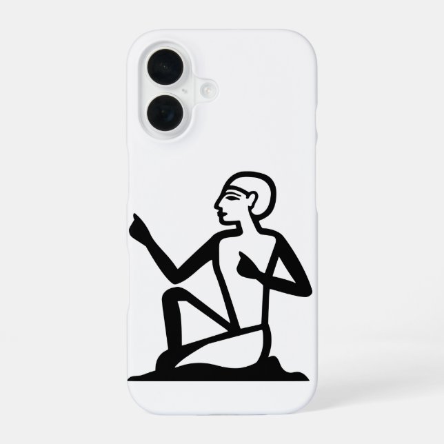 FUNDA PARA iPhone 16 EGIPCIO (Reverso )