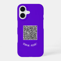 Ejemplo de caso de tu QR Code Scan Info para iPhon