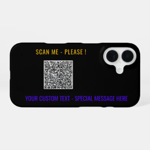 Funda Para iPhone 16 Ejemplo de caso para iPhone de crear su propio cód