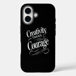 Funda Para iPhone 16 El diseño inspirado en el arte requiere creativida