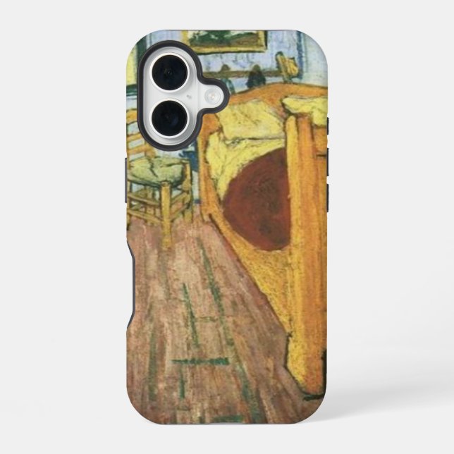 Funda Para iPhone 16 El dormitorio de Van Gogh en Arlés (Reverso )